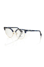 Blue Metallic Fibre Women's Frame Frankie Morello
