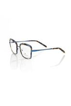 Blue Metallic Women's Eyeglass Frame Frankie Morello