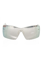 Silver Metallic Fibre Women Sunglasses Frankie Morello