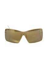 Gold Metallic Fiber Women Sunglasses Frankie Morello