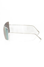 Silver Metallic Fibre Women Sunglasses Frankie Morello