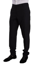 Blue GOLD Wool Single Breasted 2 Piece Suit Dolce & Gabbana