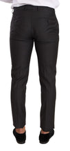 Black MARTINI Single Breasted 2 Piece Suit Dolce & Gabbana
