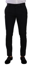 Black Fantasy GOLD Wool Slim Fit 2 Piece Suit Dolce & Gabbana