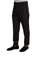 Gray Wool Formal Tuxedo Trouser Dress Pants Dolce & Gabbana