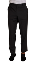Gray Wool Formal Tuxedo Trouser Dress Pants Dolce & Gabbana