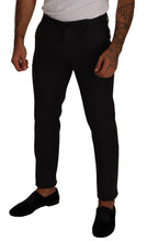 Gray Check Wool Formal Trouser Dress Pants Dolce & Gabbana