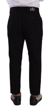 Black Cotton Stretch Chinos Trouser Jeans Dolce & Gabbana