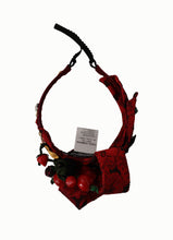 Cherry Silk Crystal Bow Logo Diadem Tiara Headband Dolce & Gabbana