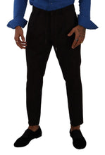Bordeaux Wool Men Skinny Trouser Pants Dolce & Gabbana