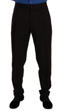 Brown Wool Skinny Formal Dress Pants Dolce & Gabbana