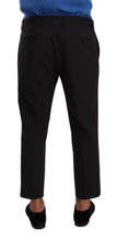 Gray Bordeaux Wool Trouser Dress Pants Dolce & Gabbana