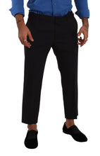 Gray Bordeaux Wool Trouser Dress Pants Dolce & Gabbana