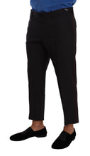 Gray Bordeaux Wool Trouser Dress Pants Dolce & Gabbana