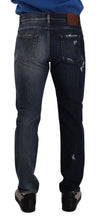 Blue Cotton Regular Denim Trousers Jeans Dolce & Gabbana