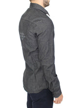 Denim Jeans Cotton Casual Gray Stretch Shirt Ermanno Scervino