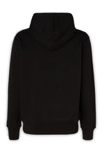 Stunning Hooded Black Cotton Sweatshirt Versace Jeans