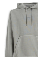 Elegant Grey Cotton Hooded Sweatshirt Hugo Boss