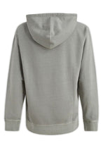 Elegant Grey Cotton Hooded Sweatshirt Hugo Boss