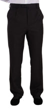 Dark Gray Single Breasted Formal Suit Domenico Tagliente