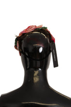 Multicolor Sequined Lurex Black Hair Headband Dolce & Gabbana