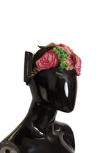 Multicolor Sequined Lurex Black Hair Headband Dolce & Gabbana
