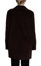 Bordeaux Corduroy Cotton Blazer Oversized Jacket Dolce & Gabbana