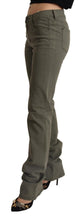 Gray Low Waist Cotton Skinny Denim Trouser Jeans Ermanno Scervino
