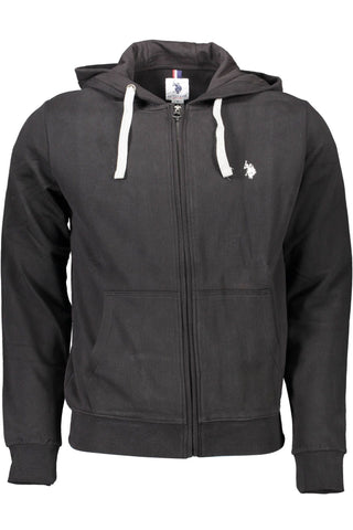 Black Cotton Men Sweater U.S. POLO ASSN.