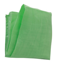 Apple Green Linen Square Foulard Head Wrap Scarf Versace
