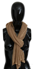 Brown Neck Wrap Winter Shawl Foulard Scarf GF Ferre