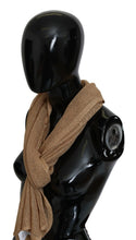 Brown Neck Wrap Winter Shawl Foulard Scarf GF Ferre
