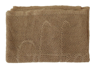 Brown Neck Wrap Winter Shawl Foulard Scarf GF Ferre