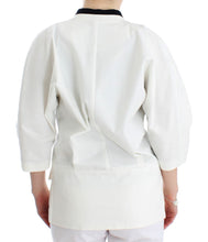 White Cotton Blend Oversized Blazer Jacket Andrea Pompilio