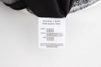 Gray Black Liza Leather Straight Pencil Sachin & Babi