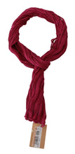 Bordeaux Neck Wrap Shawl Foulard Scarf John Galliano