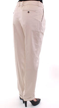 Beige Cotton Chinos Pants Dolce & Gabbana