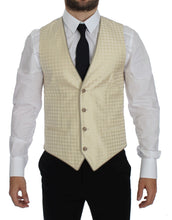 Beige Polka Dot Silk 2 Piece Blazer Dolce & Gabbana