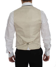 Beige Polka Dot Silk 2 Piece Blazer Dolce & Gabbana