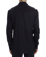 Purple Striped Cotton Pajama Lounge Shirt Dolce & Gabbana