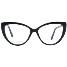 Swarovski Elegant Black Cat Eye Designer Eyeglasses