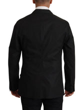 Black Polka Dotted Cotton Blazer Jacket Dolce & Gabbana