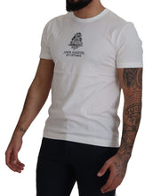 White Logo Cotton Amor Magister T-shirt Dolce & Gabbana