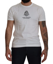 White Logo Cotton Amor Magister T-shirt Dolce & Gabbana