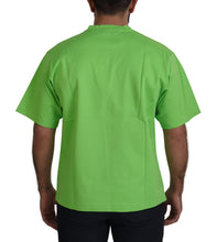 Green Cotton DG CHANNEL Top T-shirt Dolce & Gabbana