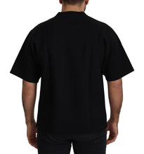 Black Logo Cotton Crewneck T-shirt Dolce & Gabbana