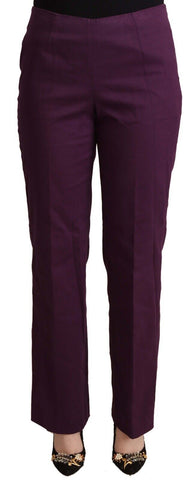 Violet High Waist Tapered Casual Pants BENCIVENGA
