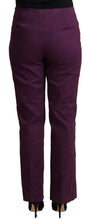 Violet High Waist Tapered Casual Pants BENCIVENGA