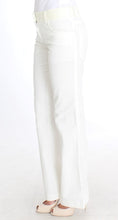 White Striped Straight Fit Pants Ermanno Scervino