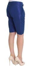 Blue Above Knees Bermuda Shorts Ermanno Scervino